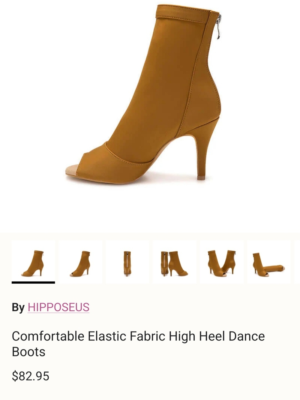Street Sole Heeled Dance Boots